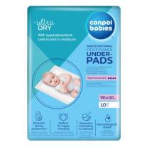 Подложки за еднократна употреба 10 бр. Canpol babies 90х60 см