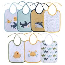 Лигавници Lorelli Baby Care - За момче, двоен, с връзки, 7 броя