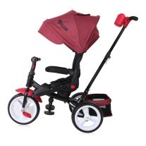 Lorelli Триколка JAGUAR /Eva гуми/ Red&Black LUXE