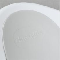 Бебешка вана за къпане с клапа Shnuggle цвят Pebble Grey