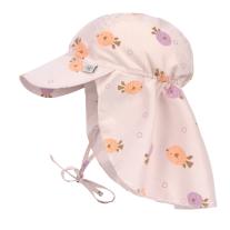 Детска слънцезащитна шапка с UV защита 80+ Lassig LSF Sun Protection Fish light pink