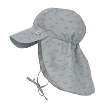 Детска слънцезащитна шапка с UV защита 80+ Lassig LSF Sun Protection Jags light blue