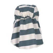 Детска слънцезащитна шапка с UV защита 80+ Lassig LSF Sun Protection Stripes milky/blue