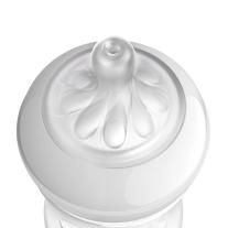 Шише Natural Response 3.0 Philips AVENT с картинка жираф, 260 мл с биберон 1м+, flow 3