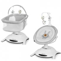 Бебешко леглo-люлка 2 в1 Lionelo Bella Set Grey Concrete