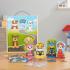 Дървен комплект за игра с магнити - Пес Патрул Melissa & Doug Дървен комплект за игра с магнити - Пес Патрул Melissa & Doug