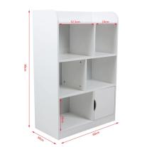 Детска секция за съхранение на книжки и играчки с 4 нива Ginger Home
