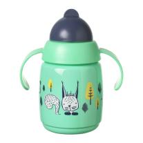 Неразливаща се чаша Tommee Tippee Superstar със сламка и дръжки, обем 300 мл.