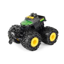Високопроходим Джип с Чудовищни гуми Светлина и Звук JOHN DEERE 