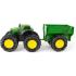 Monster Treads Трактор с Чудовищни гуми с Ремарке JOHN DEERE Monster Treads Трактор с Чудовищни гуми с Ремарке JOHN DEERE