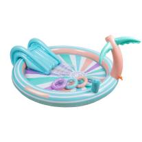 Голям басейн с пързалка Swim Essentials"Rainbow"