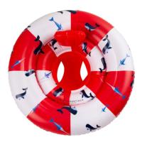 Пояс ⌀69 см. за бебета 0-1 години Swim Essentials "Red-white Whale Life Boy"
