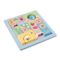 Блок пъзел "Градина" Orange Tree Toys Spring Garden