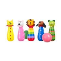 Дървен Боулинг Orange Tree Toys Животни - Animals