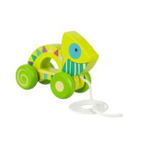 Играчка за дърпане "Хамелеон" Orange Tree Toys Jungle Animals