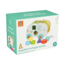 Сортер за дърпане "Слонче" Orange Tree Toys Jungle Animals
