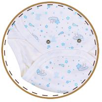 Bio Baby Бебешко боди с дълъг ръкав от 100% органичен памук