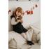 Бебешки кожени пантофки BaoBaby Pirouette black Бебешки кожени пантофки BaoBaby Pirouette black