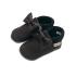 Бебешки кожени пантофки BaoBaby Pirouette black Бебешки кожени пантофки BaoBaby Pirouette black