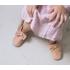 Бебешки кожени пантофки BaoBaby Pirouette powder