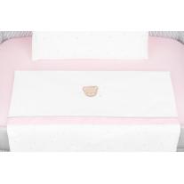 Бебешки спален комплект за мини-кошара 5ч KIKKA BOO Dream Big Pink