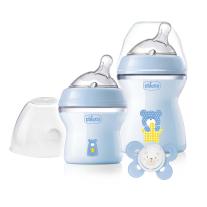 Подаръчен комплект 0+CHICCO NATURAL FEELING BOY 