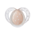 Ортодонтични залъгалки Tommee Tippee NIGHT TIME със светеща в тъмното дръжка 6-18м Rозова и сива с декор звезда