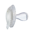 Ортодонтични залъгалки Tommee Tippee NIGHT TIME със светеща в тъмното дръжка 6-18м Rозова и сива с декор звезда