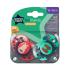 Ортодонтични залъгалки Tommee Tippee FUN FRIENDS силиконов биберон 18-36м Забавна декорация