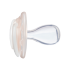 Ортодонтични залъгалки Tommee Tippee NIGHT TIME със светеща в тъмното дръжка 18-36м Розови с декор луна и листо