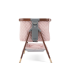 Бебешко сгъваемо легло Tutti Bambini CoZee® LUXE WALNUT/BLUSH