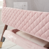 Бебешко сгъваемо легло Tutti Bambini CoZee® LUXE WALNUT/BLUSH
