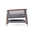 Бебешко сгъваемо легло Tutti Bambini CoZee® LUXE WALNUT/SLATE