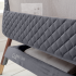 Бебешко сгъваемо легло Tutti Bambini CoZee® LUXE WALNUT/SLATE