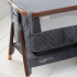 Бебешко сгъваемо легло Tutti Bambini CoZee® LUXE WALNUT/SLATE