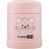 Термо контейнер за храна Freeon - 350 ml, розов