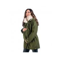 Мама-палто за бебеносене WOMBAT WALLABY 2.0 Forest Green
