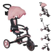 Детска сгъваема триколка 4 в 1 GLOBBER EXPLORER TRIKE FOLDABLE Розова
