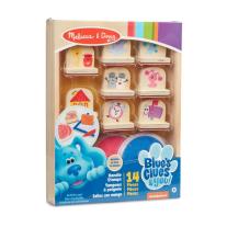 Творчески комплект за дейности с печати с дървени дръжки - Melissa & Doug
