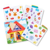 Дървена дъска за активности с повдигане на капаците - Melissa & Doug