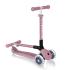 Детска сгъваема еко тротинетка Globber Junior Foldable Lights Ecologic Бери