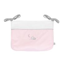 Кош за памперси с връзки KIKKA BOO Dream Big Pink