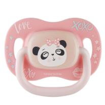 Силиконова симетрична залъгалка Canpol babies, EXOTIC 0-6м, панда
