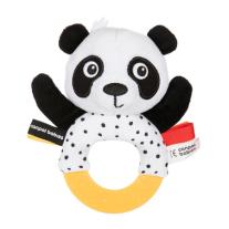 Сензорна мека играчка с дрънкалка и чесалка Canpol babies, BabiesBoo