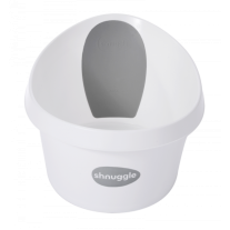 Бебешка вана Shnuggle 9+ месеца Бяло със сиво