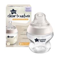 Шише за хранене Tommee Tippee Easi-Vent 0м+, 150 мл