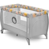 Сгъваема кошара на две нива Lionelo Stefi Plus Pink Yellow