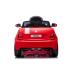 Детска лицензирана акумулаторна кола Chipolino Fiat 500 Червена