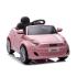 Детска лицензирана акумулаторна кола Chipolino Fiat 500 Розова