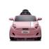 Детска лицензирана акумулаторна кола Chipolino Fiat 500 Розова